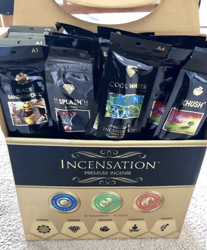 Incense Sticks Mohan Incensations Case 6 Boxes Bulk Aromatherapy New