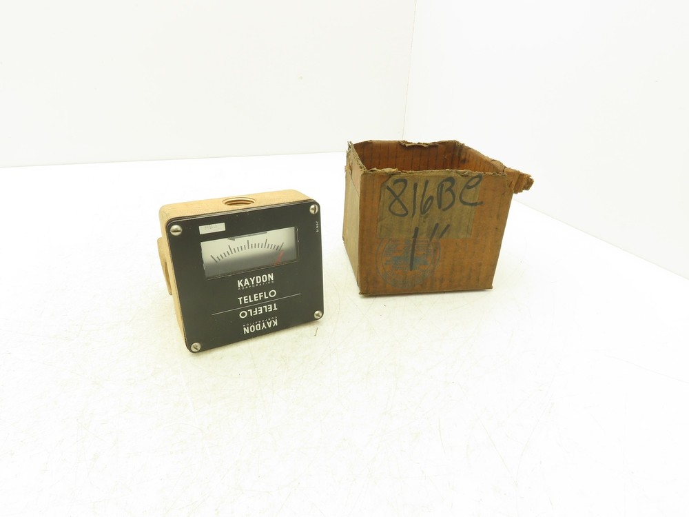 Kaydon 816BC Teleflo Flow Switch Dial Indicator 1"NPT