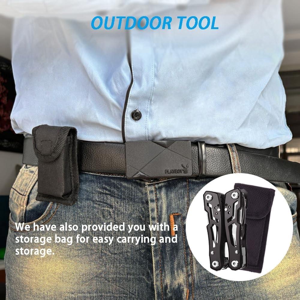 14 In 1 Mini Multitool Pliers Rugged & Practical Portable Pocket Camping Tools