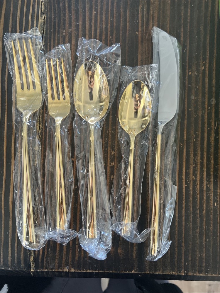 Kate Spade Lenox Gold Silverware Sets