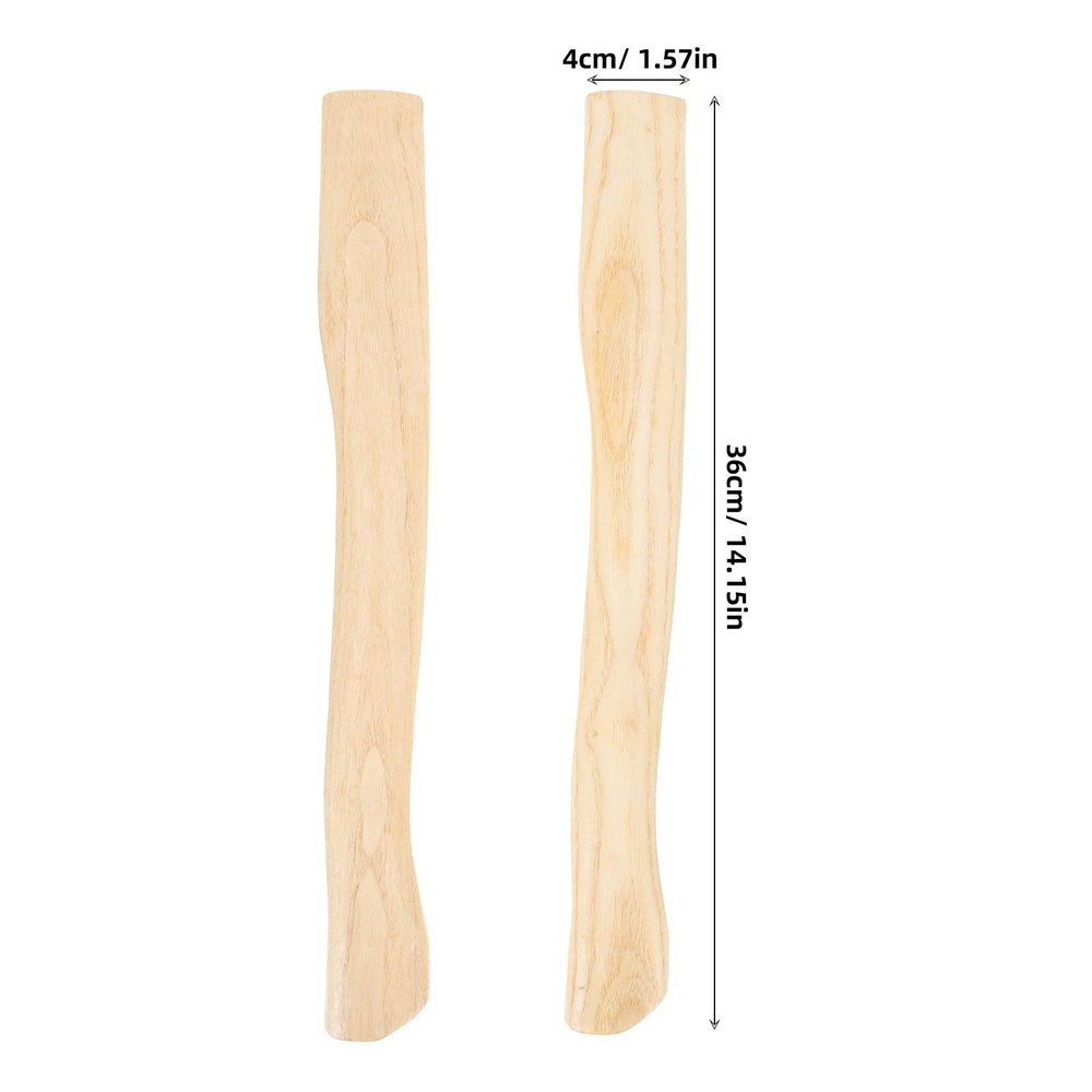 DOITOOL 14.17In Hickory Handle Replacement for Hatchet Durable Wood Handle fo...