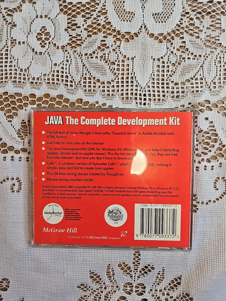 Jason J. MangerJava: The Complete Development Kit CD-ROM