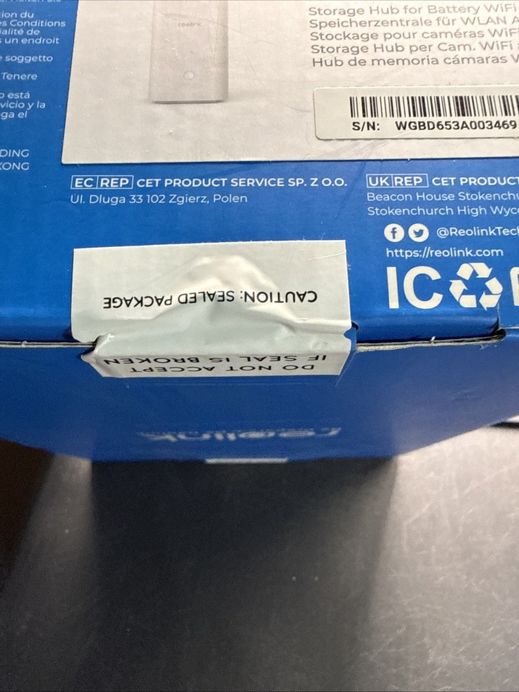 Reolink Home Hub Item No: Hub 1