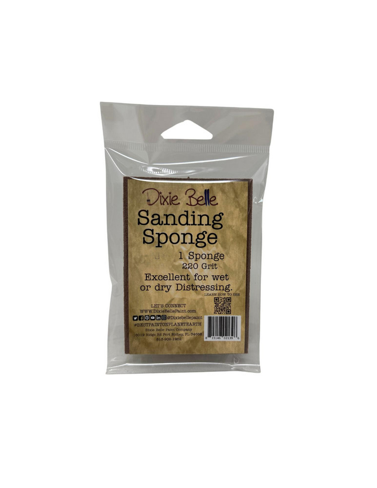 Dixie Belle Sanding Sponge 220 Grit Sanding Pad