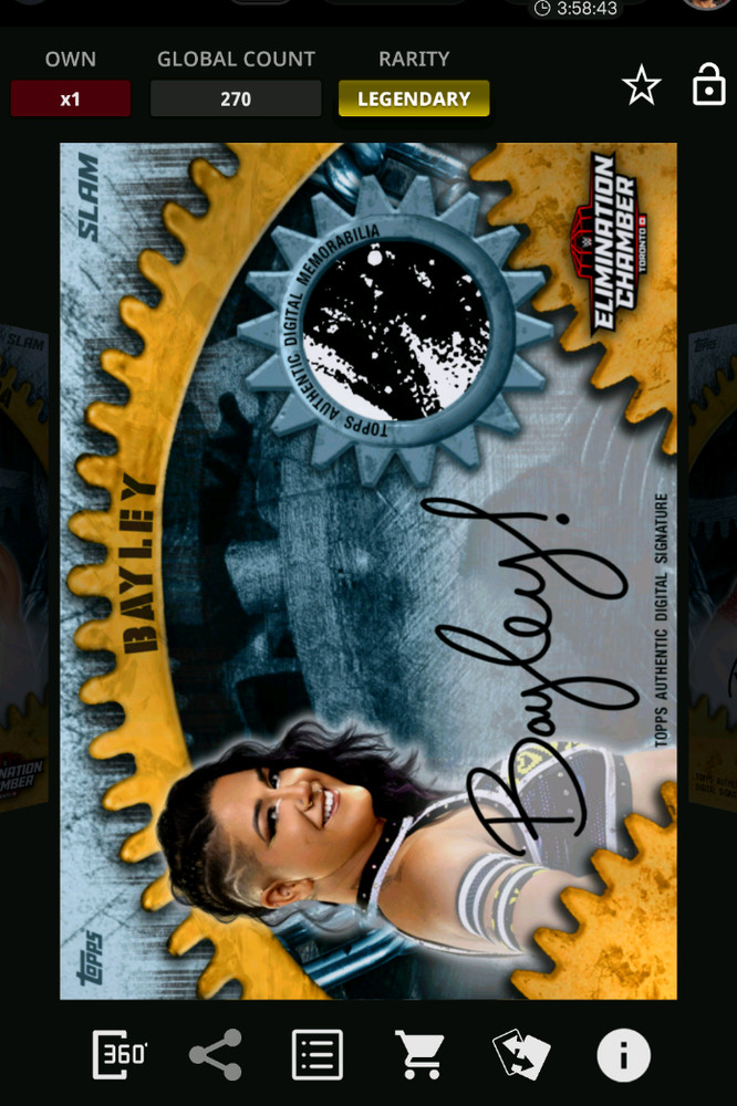 Bayley Legendary EC 25 Sig
