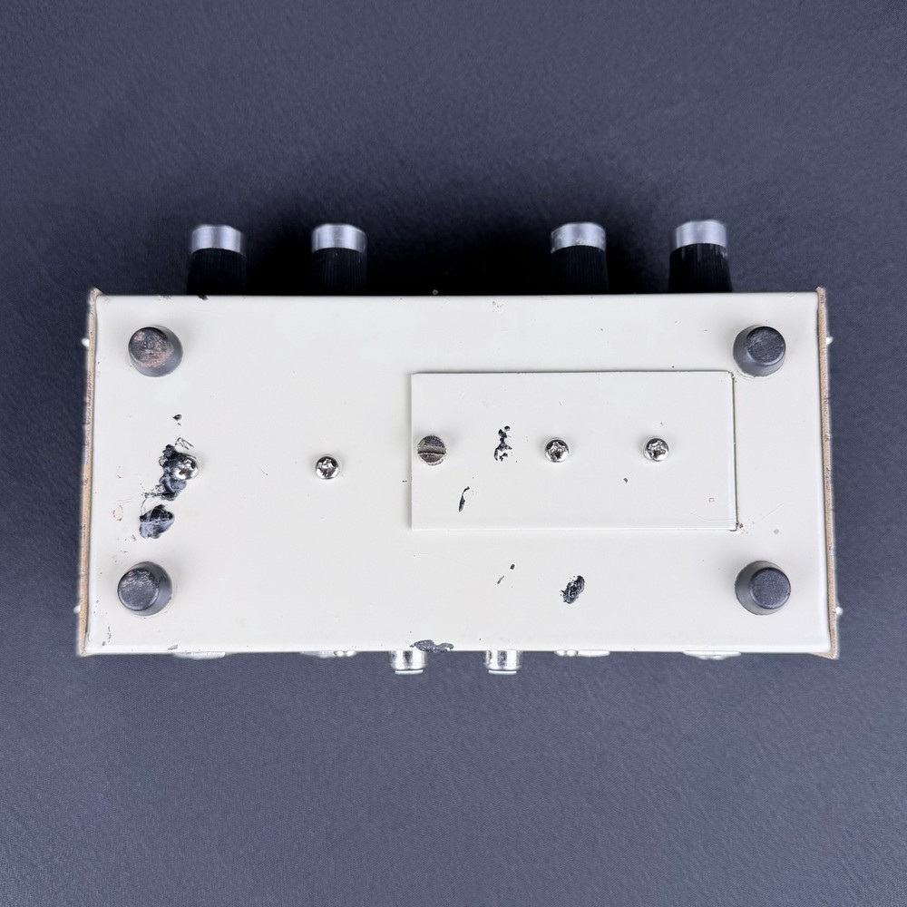 Realistic Transistorized Stereo Microphone Mixer 4 Mic Inputs Tested Working