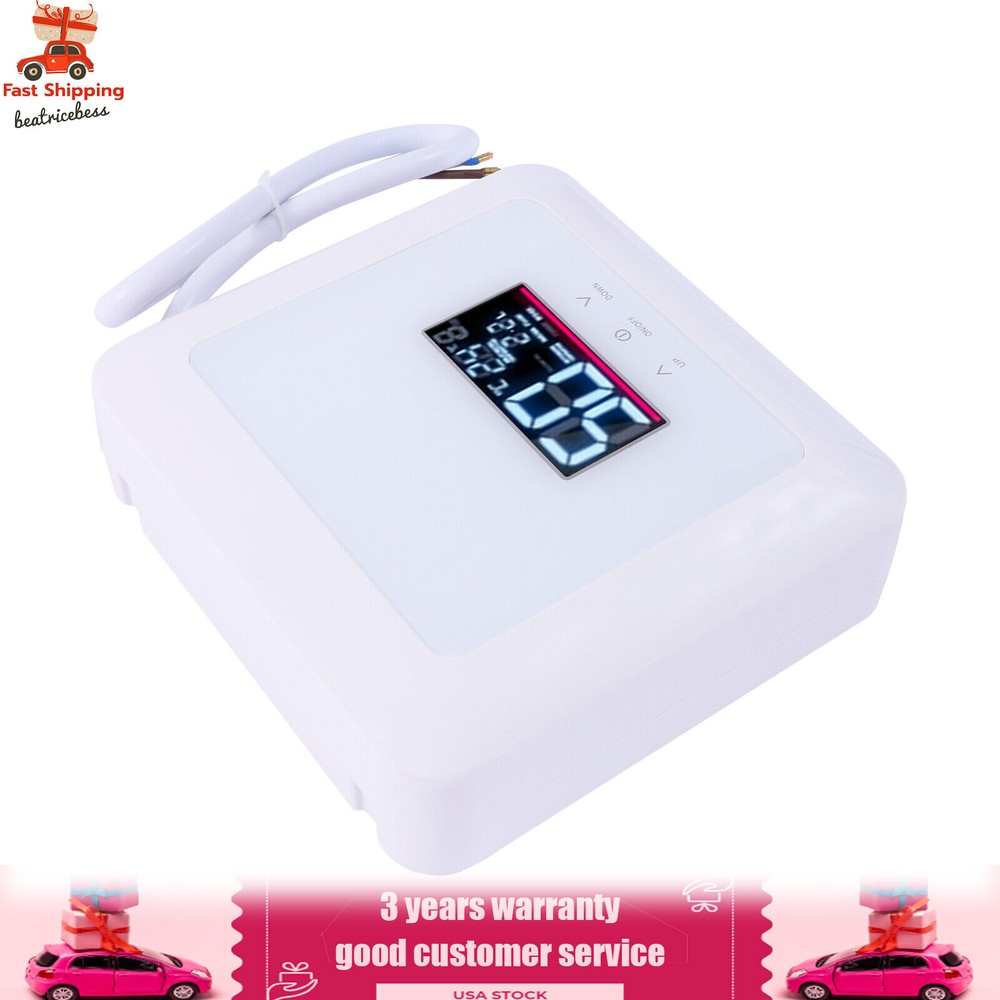 5500W 110V Tankless Hot Water Instant Heater Electric Shower Kitchen Boiler Bath