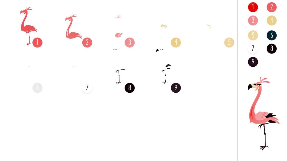 Sizzix Thinlits 9pc set - Gladys Colorize #665851 Retail $24.99 design Tim Holtz