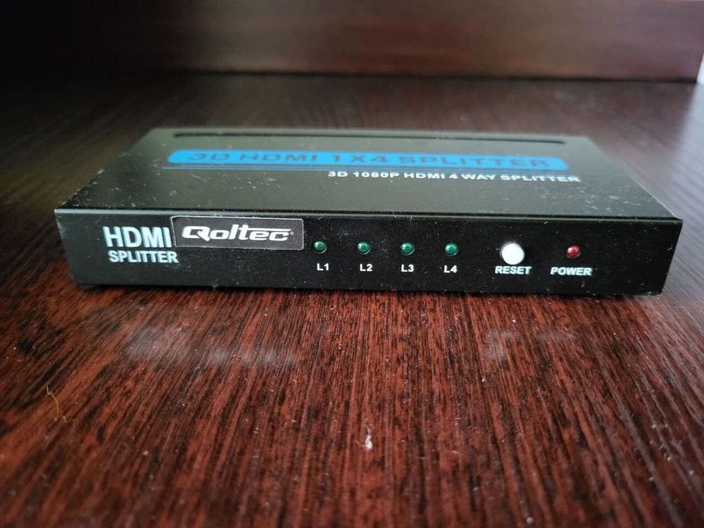 Qoltec HDMI Splitter 1x4