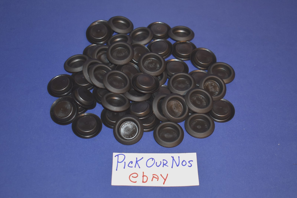 50 Plastic Plug Buttons Fits Hole Size 1" Universal Application