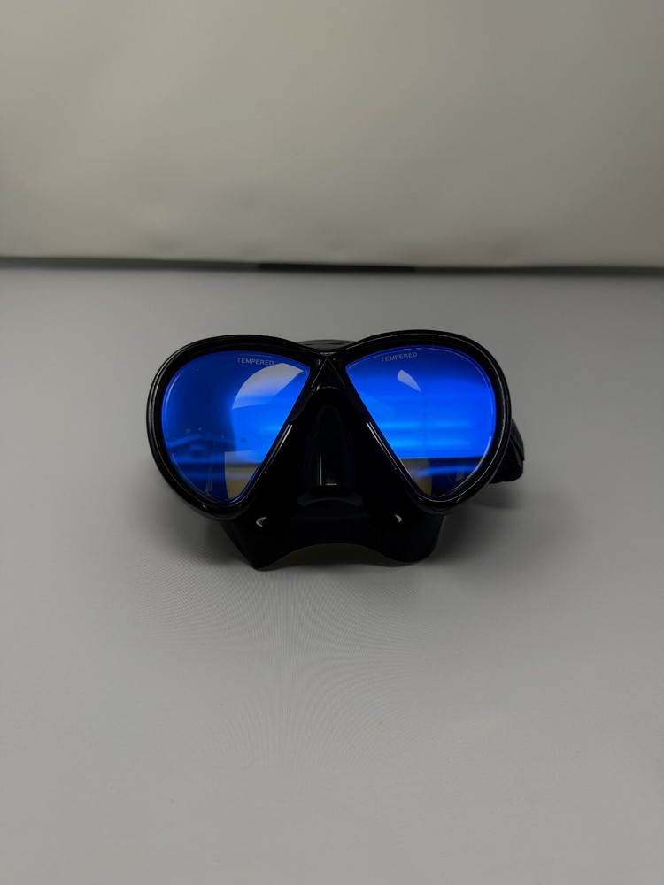 CHROMA HD Mask Blue Mirrored