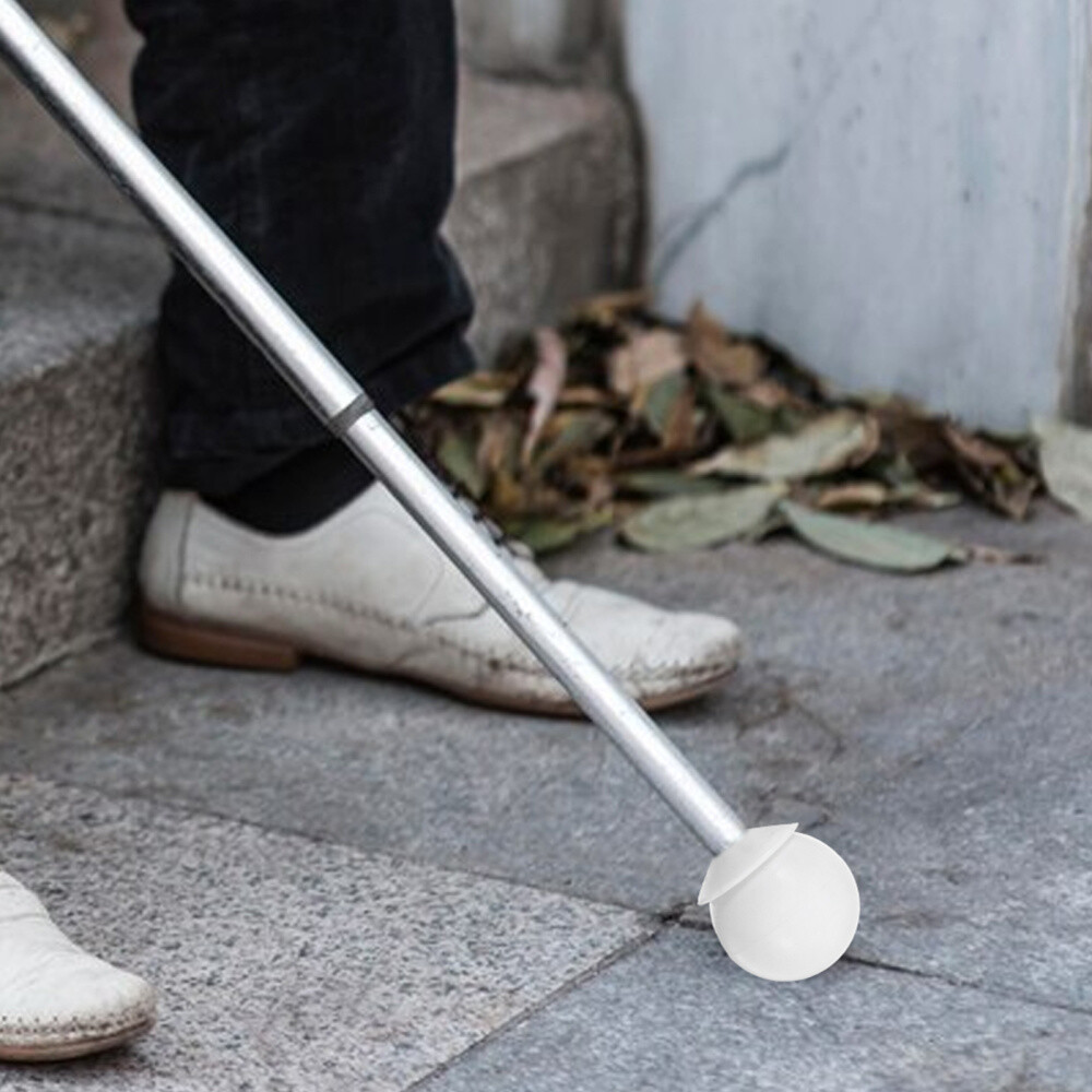 Blind Guide Rod Ball Head Stability Cane Assistive Protection Tip
