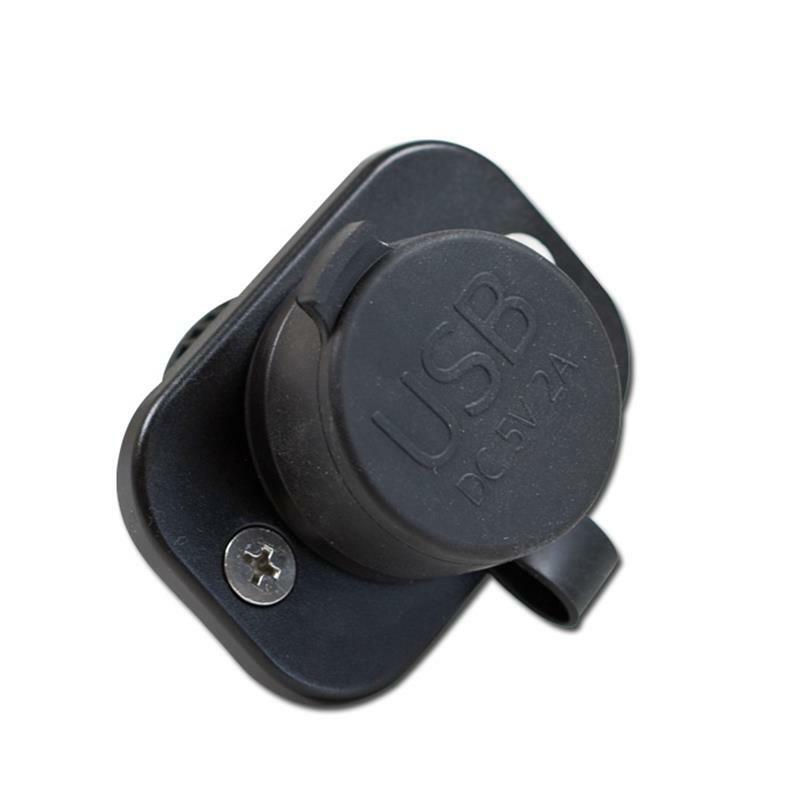 Universal Motorcycle Dual-USB Built-In Socket 12V DC | Fuse 2A