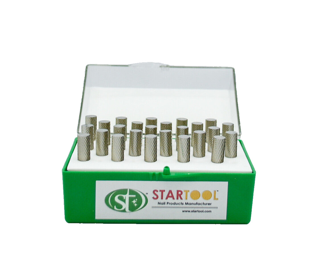 Startool Acrylic Nail Drill 3/32" STM Medium Silver *( 2 Pieces )