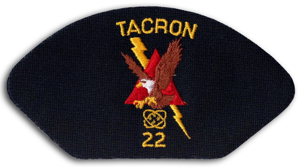 US Navy TACRON 22 Skylords Tactical Air Control Squadron Cap Patch Iron-On