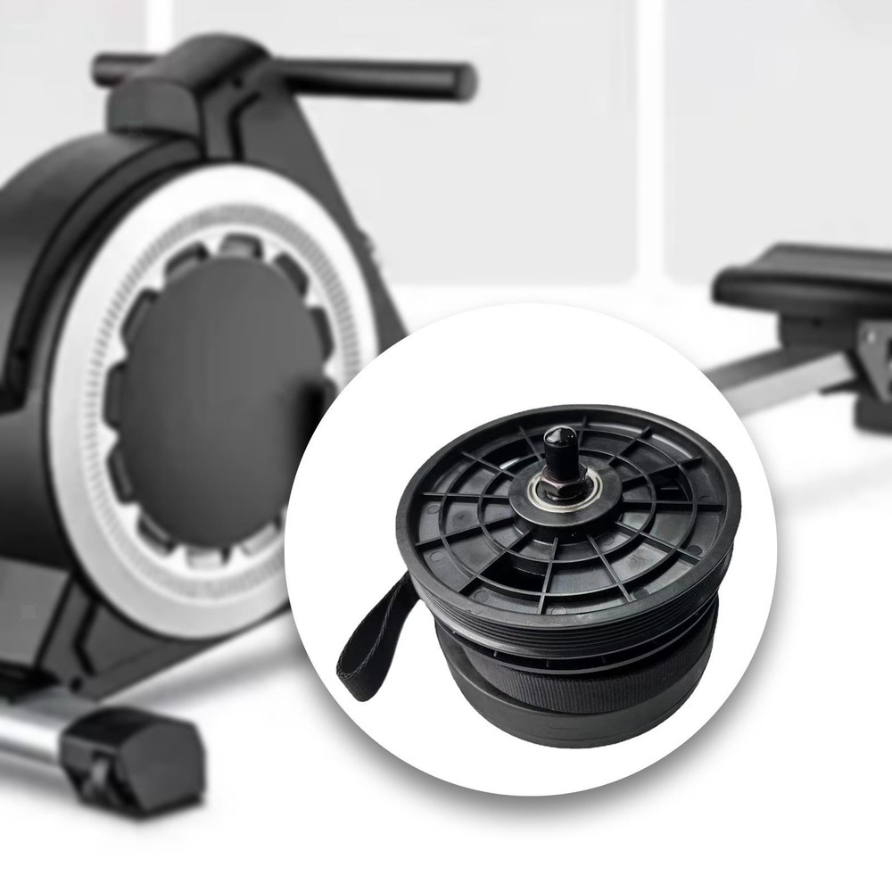 Webbing Damper Durable Resistance Gym Rower Spring Box Webbing Wheel