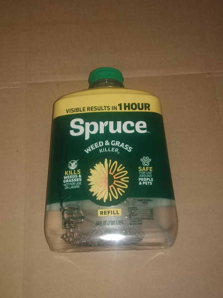 Spruce Snap & Spray Weed & Grass Killer 64oz Refill