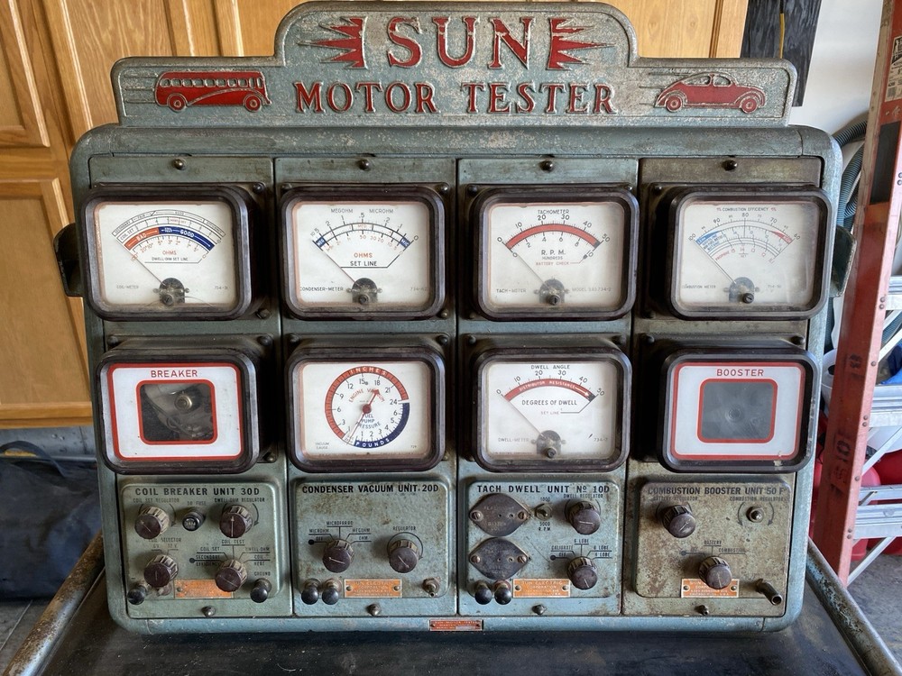 Sun Vintage 1950’s Motor Tester