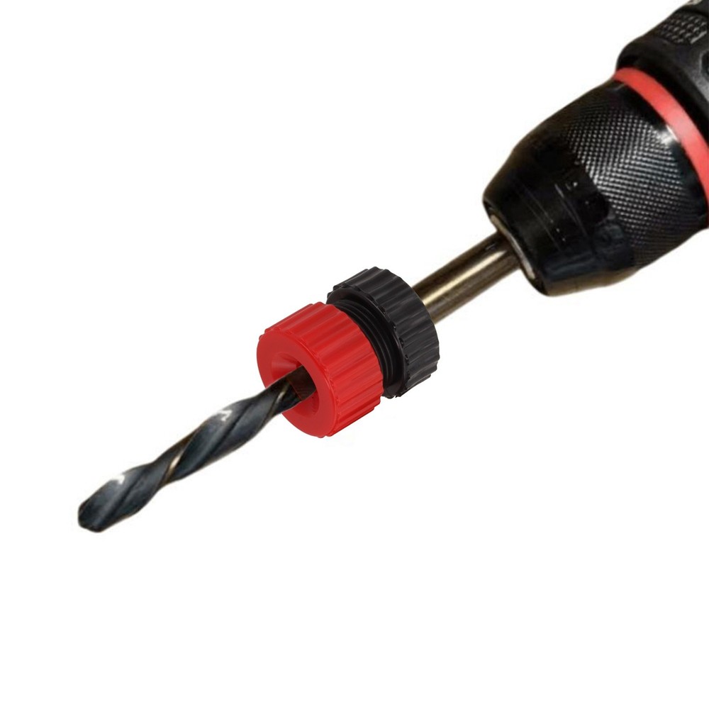 Reliable Drill Bit Depth Stop Collar Kit 3pcs Set for Accurate Drilling Depth
