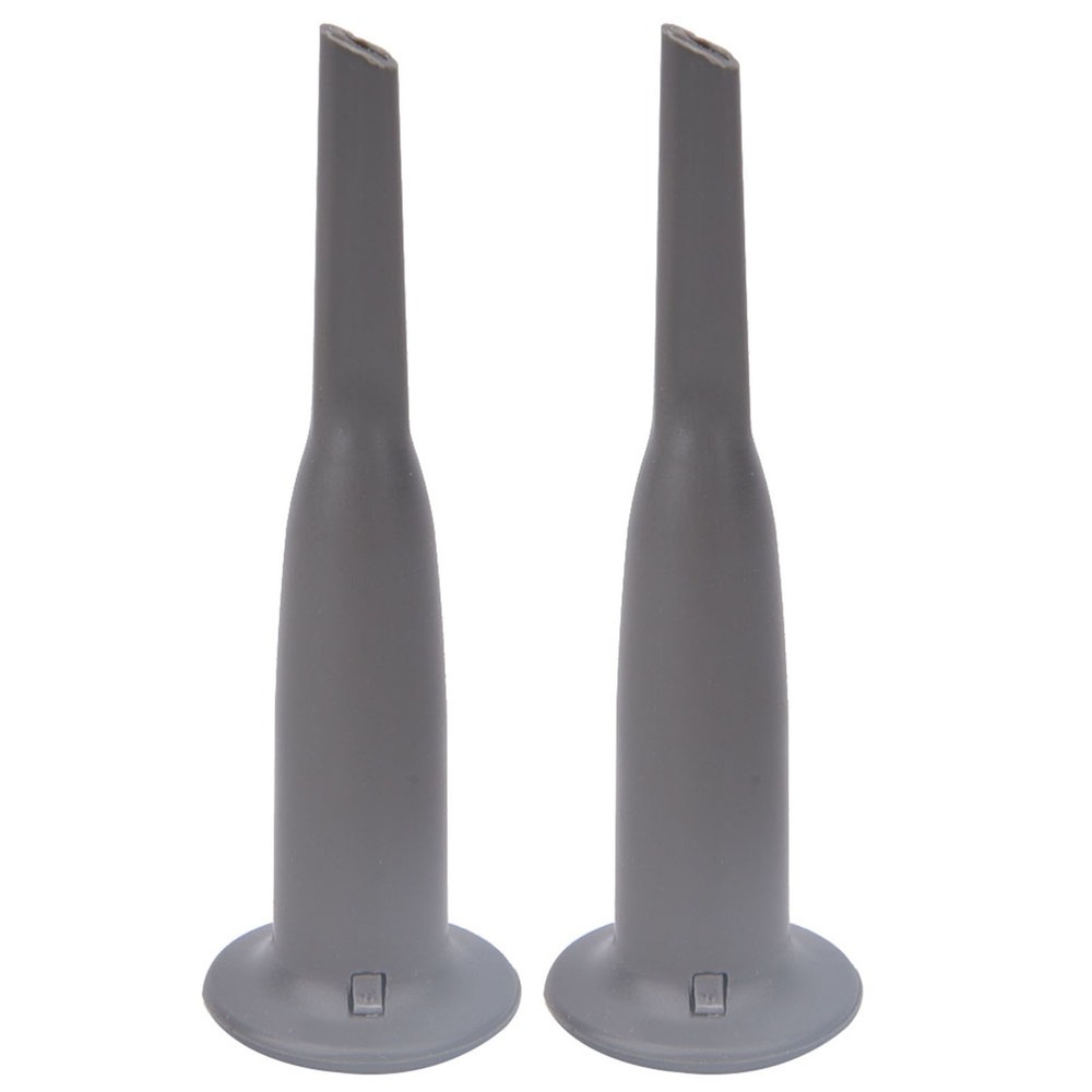1 Pair Oscilloscope Probe Cap Universal Protective Probe Cap With Hook Gray NEW↑