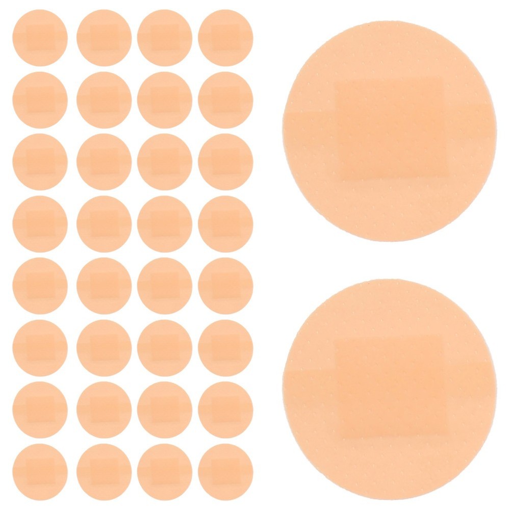300 Pcs Waterproof Breathable Patch Fabric Round Bandages