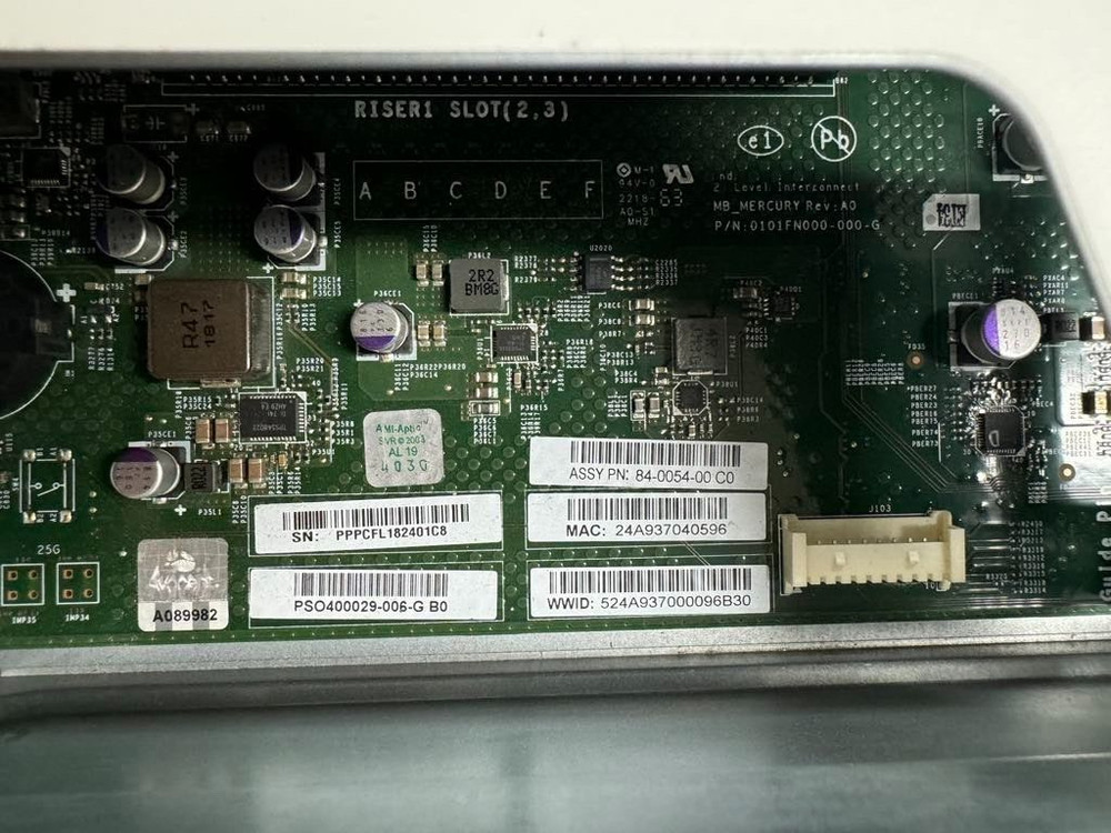 Pure Storage 83-0169-00 Flash Array X20 R2 "NO RAM INTERFACE/SSD"