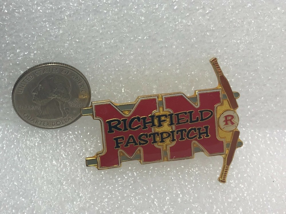 Richfield Fastpitch Softball Pin