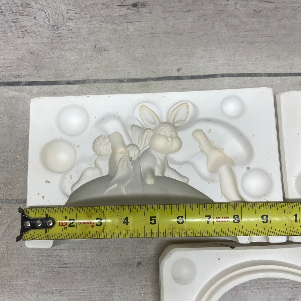 Atlantic Mold Ceramic Casting Mold Easter Bunny Rabbit Egg #A192