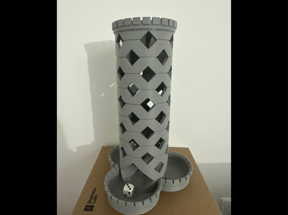 Dice Tower Dice Roller Tower Tabletop Games Board Game Dice Roller