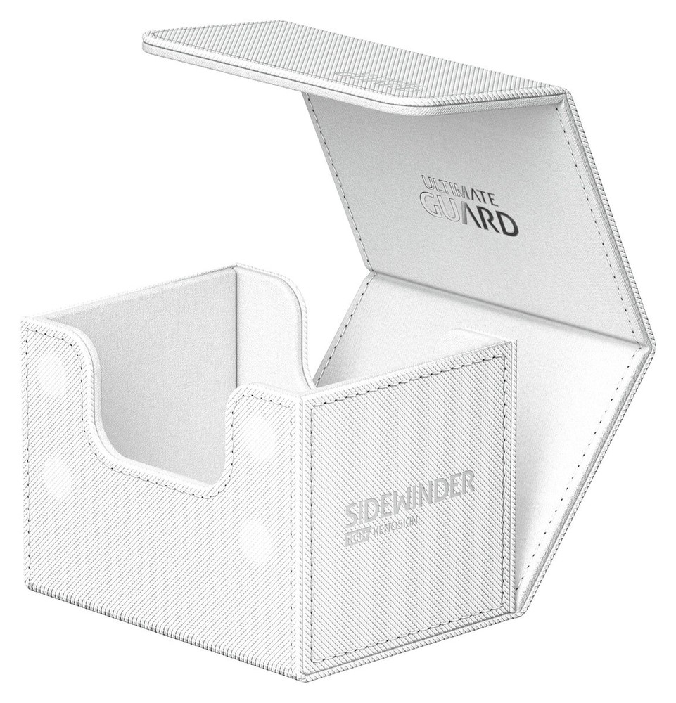 Ultimate Guard Sidewinder 100 White Xenoskin Deck Box