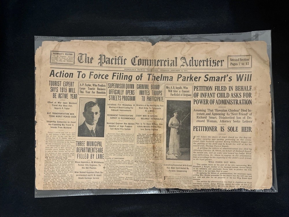 Hawaii Newspaper 1915