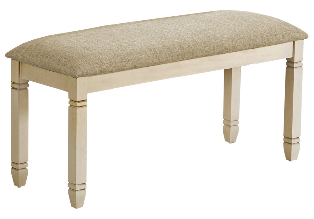 Bench, 41" Rectangular, Kitchen, Dining Room, Entryway, Bedroom, Upholstered