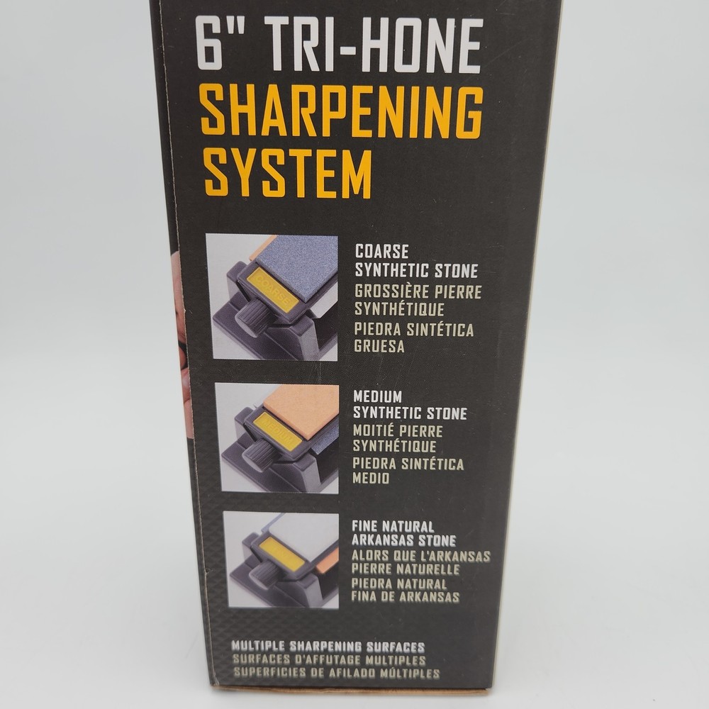 Smith's Tri-Hone Sharpening System 3 Way Coarse Med Fine Set