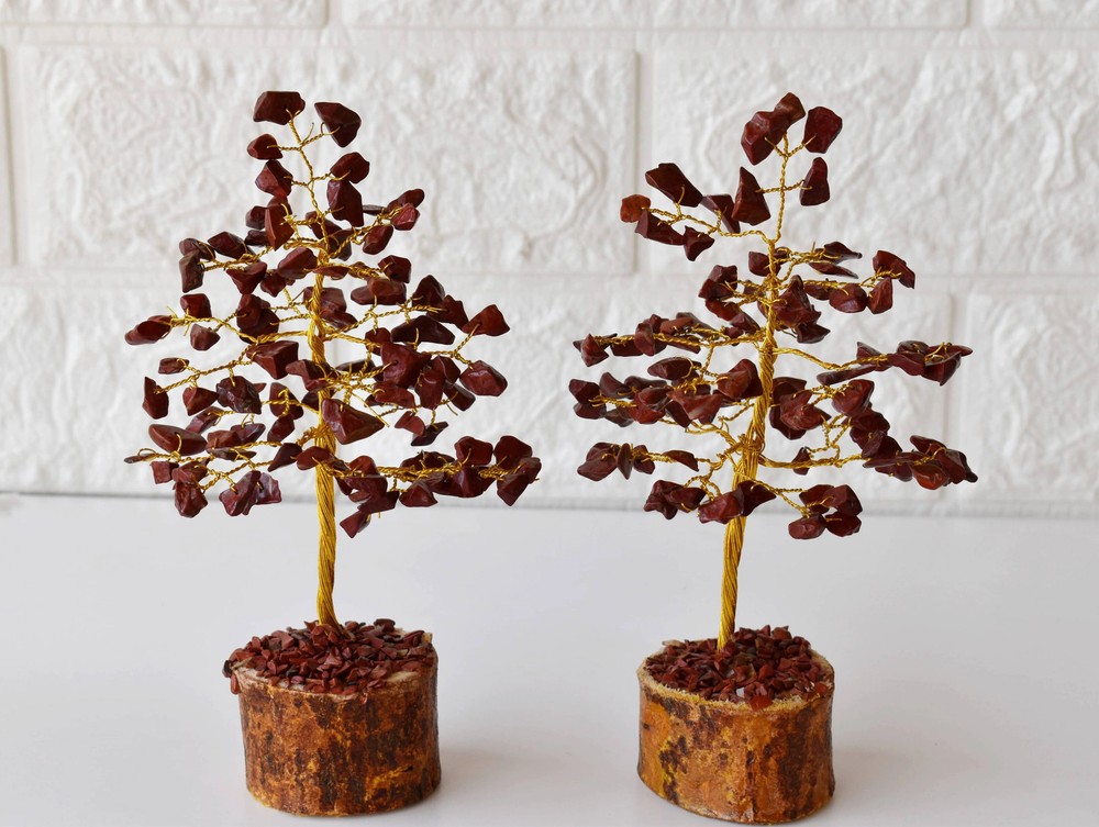100 Chips Gemstone Tree | Red Jasper | Feng Shui Tree