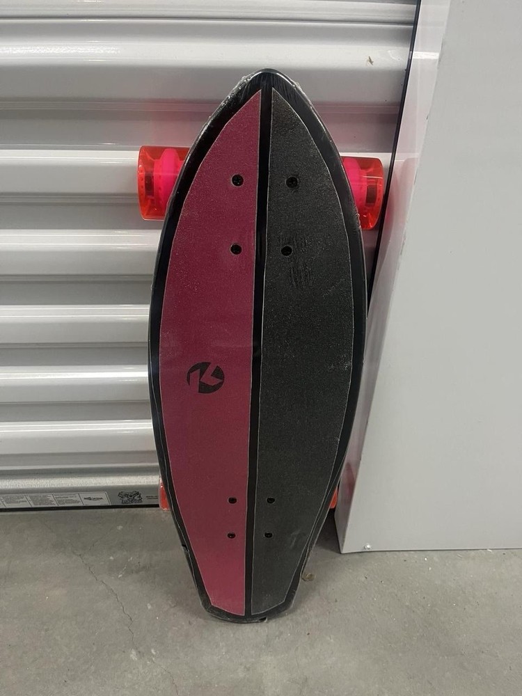 Black And Pink Skateboard Complete