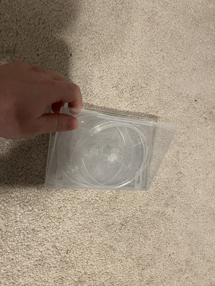 4 Disc DVD Case Clear