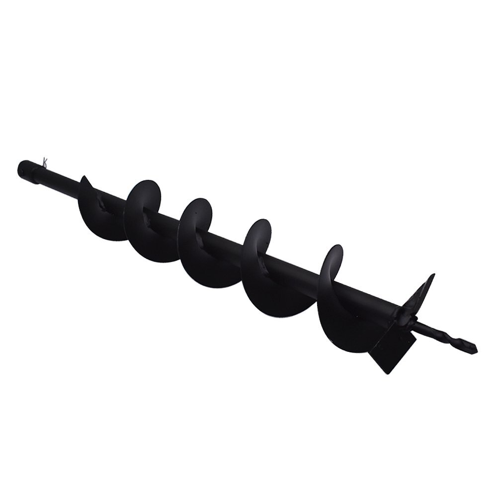 4" Earth Auger Drill Bits for Gas Powered Post Fence Hole Digger