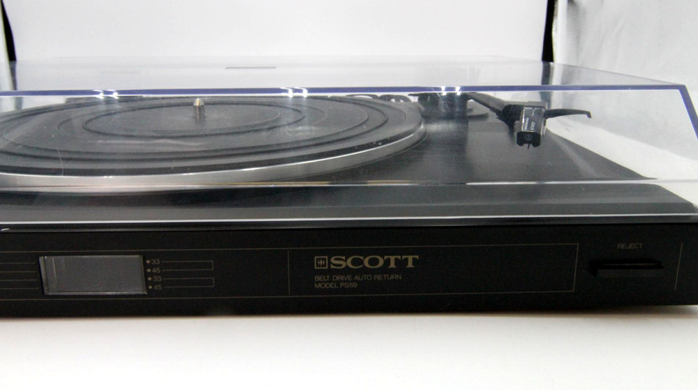 HH Scott Model PS59 Belt Drive Auto Return Turntable