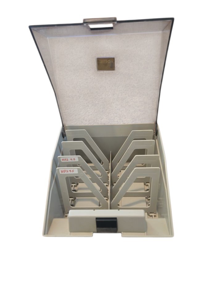 Vintage Floppy Disk Software Media CD Storage Box Case Holder