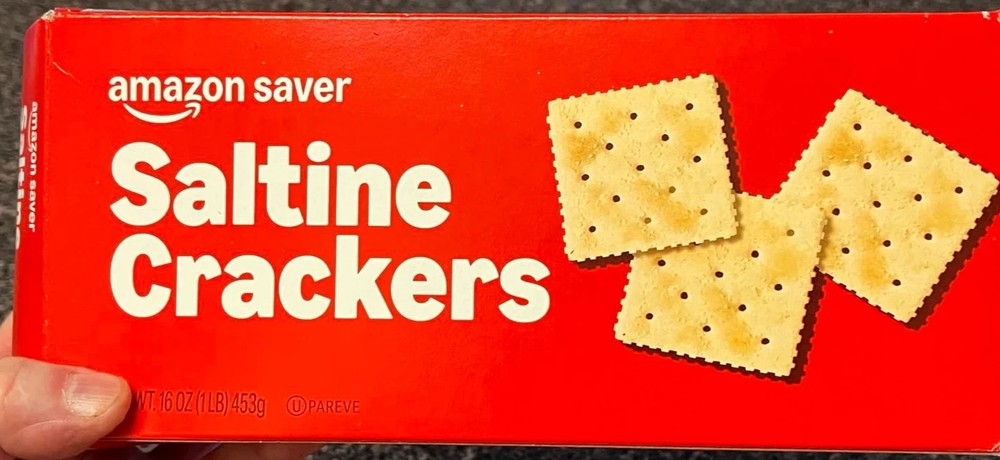 Amazon Saver Saltine Crackers 16 Oz Previously Amazon Fresh Packaging May Vary