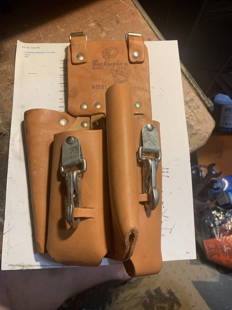 BUCKINGHAM 4 POCKET DOUBLE BACK HOLSTER - 826