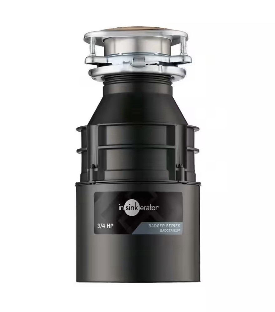 InSinkErator Badger 5XP 3/4 HP Continuous Feed Garbage Disposal