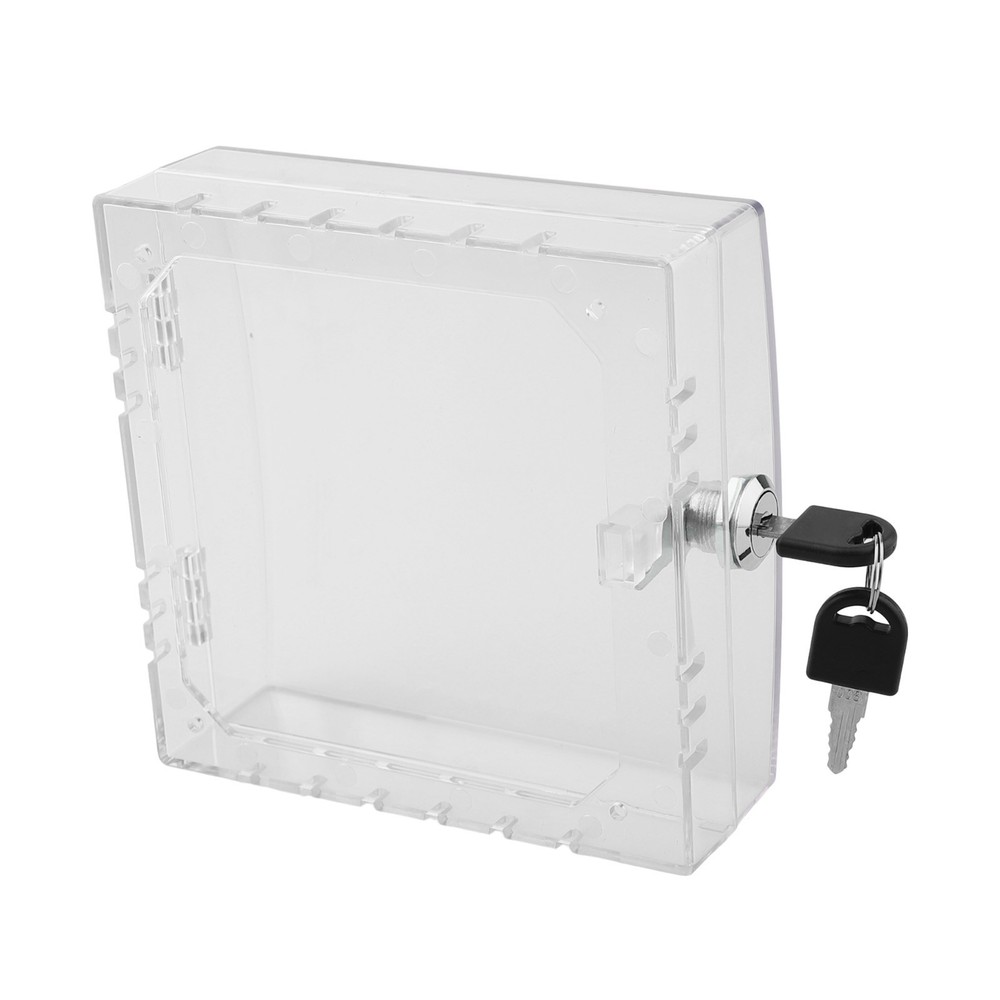 Lockable Transparent Guard Box for Energy Efficient Temperature Control
