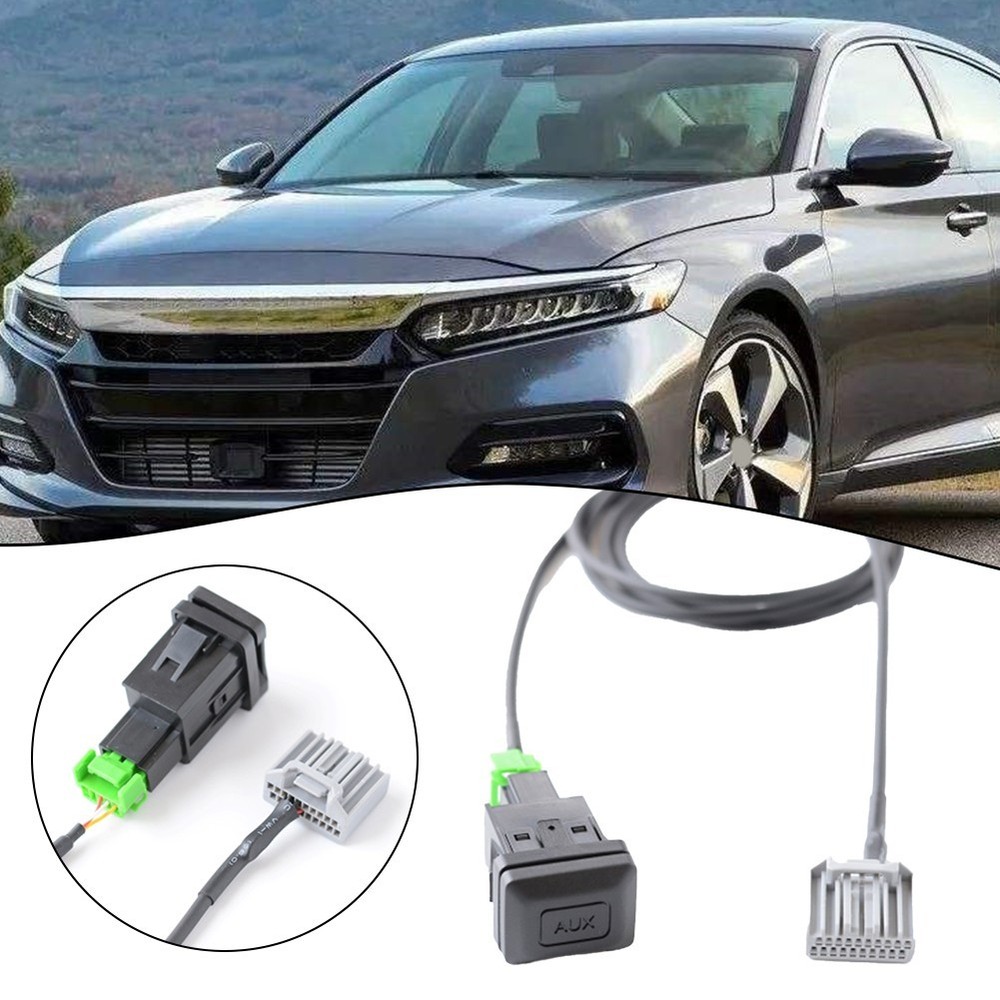 Car Radio Aux Input Cable Adapter For For Civic 8th Generation Replace