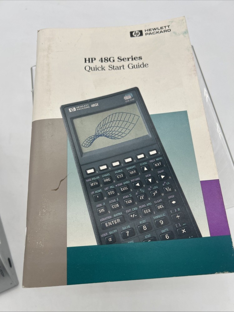 HP 48G series Quick start Guide Hewlett Packard