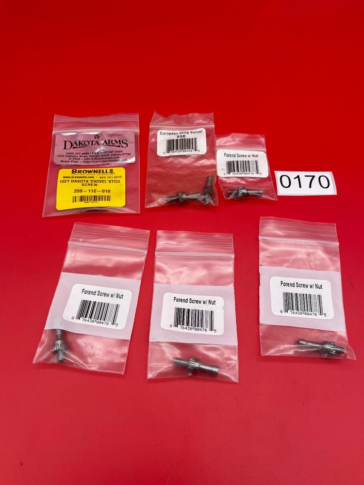 Gunsmithing Lot Forends Screws #0170