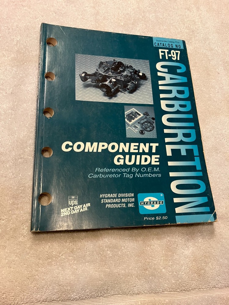 Hygrade Carburetion Component Guide Referencing OEM Tag #s