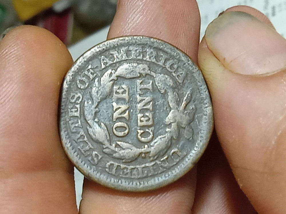 1848 Large Cent. Better Details. NICE!