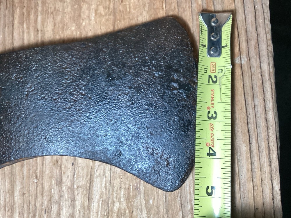 Vintage Axe Head Double Bit Hand Tool 57.45 Ounces Maker Unknown