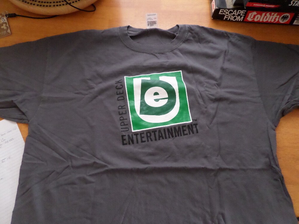 Gencon UPPER DECK T-Shirt / Grey / Size XL - NEW